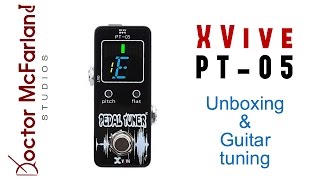 Video thumbnail for XVive PT-05 Chromatic Tuner Review by Doctor McFarland Studios