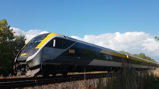 VIA RAIL 67 westbound at Prescott, Ontario. September 18, 2025.