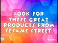 Look For These Great Products From Sesame Street 1998