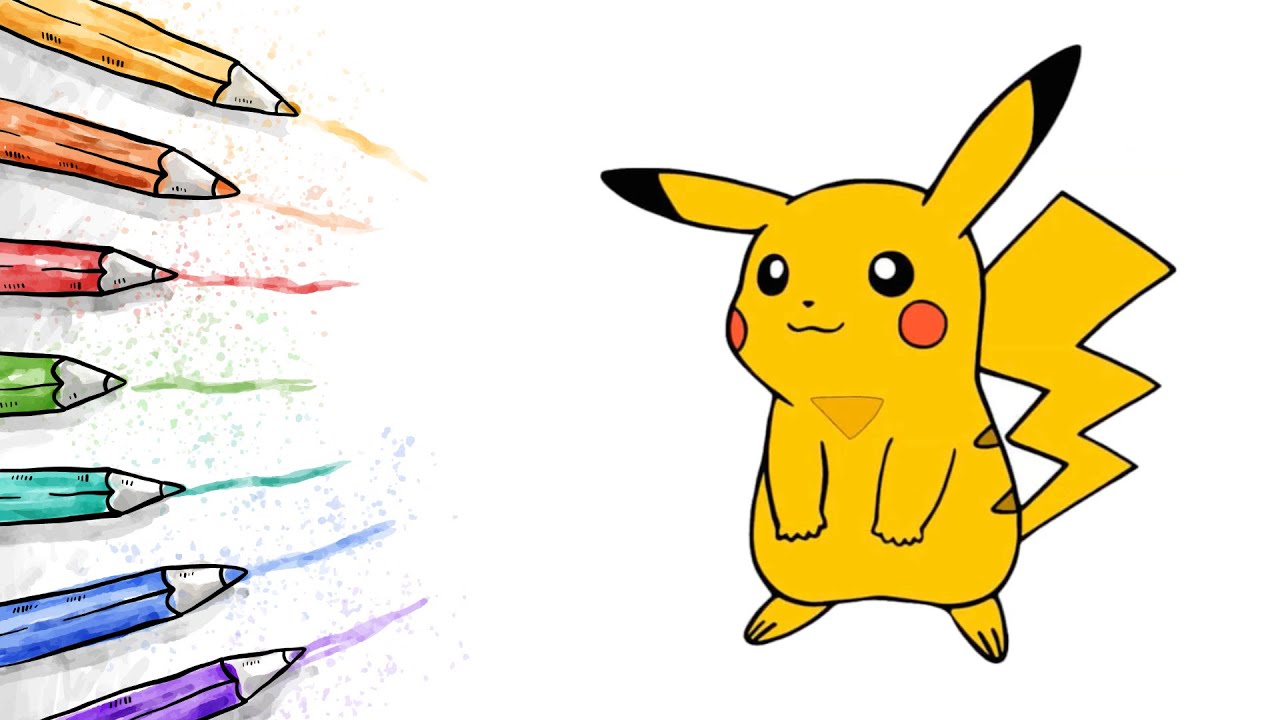 Jak narysować Pokémona Pikachu krok po kroku. Rysowanie Pokémona Pikachu