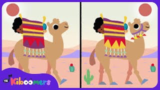Alice the Camel  | Nursery Rhyme | Spot the Differences | The Kiboomers