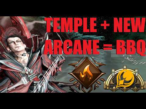 Lizzie Just Got TOO HOT with New Arcane? (Temple Warframe Build)