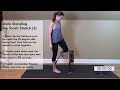 Shape Stretch Flexibility Exercise 3 Standing Toe Touch Stretch