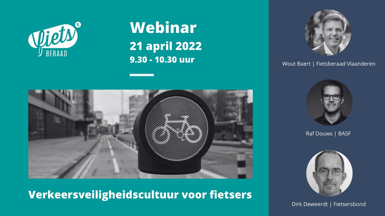 Webinar Verkeersveiligheidscultuur voor fietsers