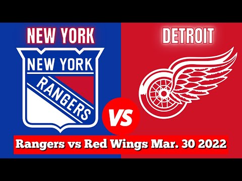 New York Rangers vs Detroit Red Wings | Live NHL Play by Play & Chat