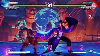 Friday Fight Night - Highlights - Street Fighter V with Man Cave Gaming's DigtialDiamond