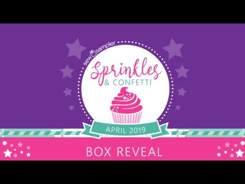 Fat Quarter Shop's "Sew Sampler" Monthly Subscription Quilting Box - April 2019