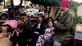 Ninja and Yo-Landi from Die Antwoord paying off adopted son Tokkie in cringe video
