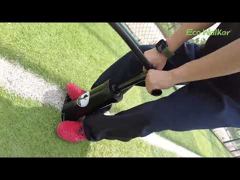 Eco Walker Inflatable Soccer Goal with Net, Carrying Bag, Two Way Pump, Set Up in 30Seconds