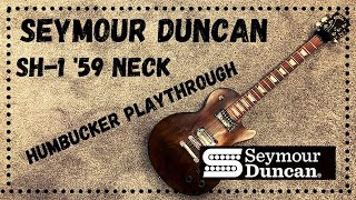 Video thumbnail for Seymour Duncan - SH-1 '59 Neck Humbucker Demo by Jorge Salas