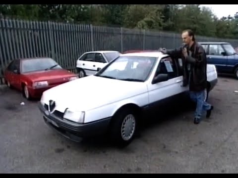 Top Gear  ( MPV's - Auctions - Quentin Willson - Alfa 164 )  1995