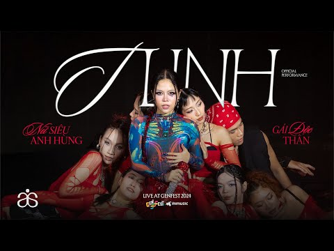 tlinh - intro + nữ siêu anh hùng + gái độc thân | Live from GENfest 2024 (Official Performance)