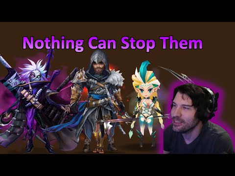 Water Ezio, Maximilian, and Asima Clearing The Way (Summoners War RTA)