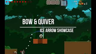 Bow & Quiver - Ice Arrow Showcase