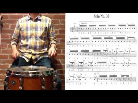 C.Wilcoxon solo30 スネアルーディメンツ