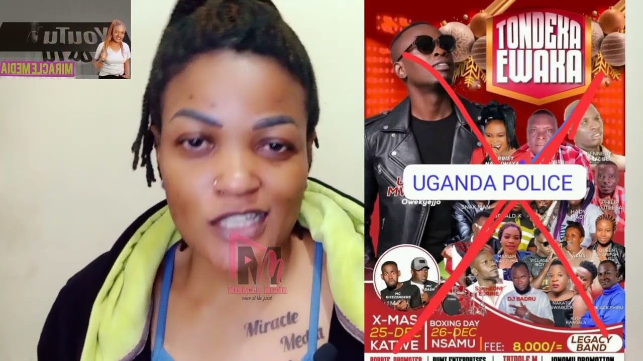 Ekivuulu kyomuyimbi Umaru Mwanje⁩ kisazidwamu police ye kemengo esonga yino @miraclemediaug 