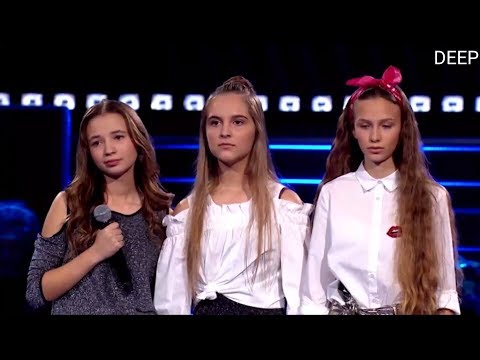 Dąbrowska, Jeleń, Rom "I wanna dance with somebody" | Bitwy | The Voice Kids 2