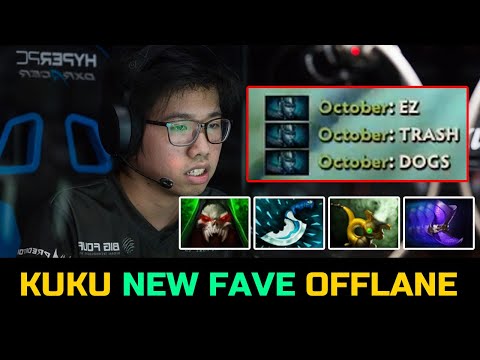 KUKU NEW FAVORITE OFFLANE - HARD PRACTICE USING THIS HERO