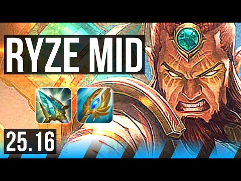 RYZE vs MALZAHAR (MID) | KR Master | 25.16