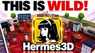 Hermes3D Is INSANE: AI Agents Now Have a 3D Office