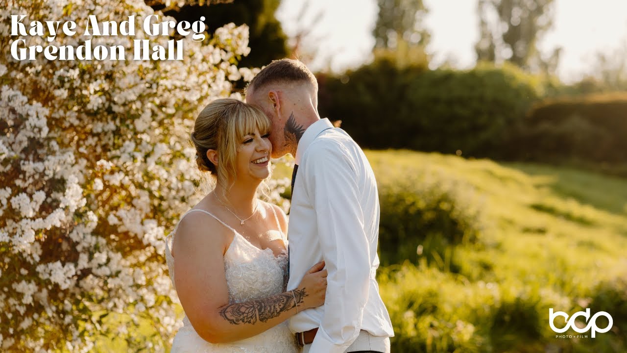 Grendon Hall wedding photography and film
