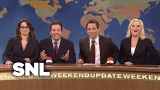 Weekend Update: Christmas Toy Joke Off w/ Seth, Amy, Jimmy &amp; Tina - SNL