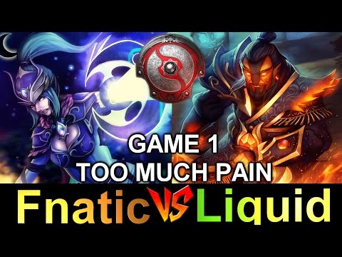 Fnatic vs Liquid- TI6 Main Event [GAME 1]: Too Much Pain