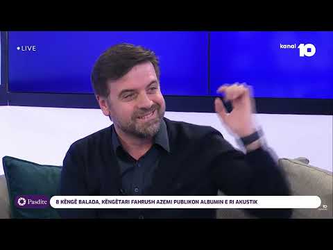 8 këngë balada, këngëtari Fahrush Azemi publikon albumin e ri akustik