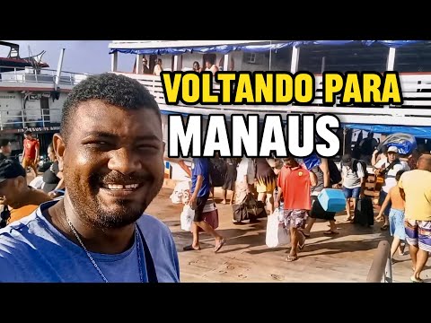 Último dia em BORBA ￼interior do AMAZONAS, viagem de barco voltando para Manaus. ￼ 