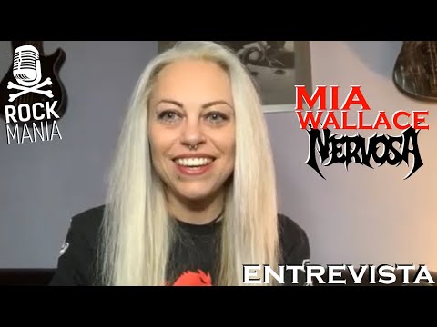 MIA WALLACE (NERVOSA) - ROCK MANIA INTERVIEW [ative a legenda]