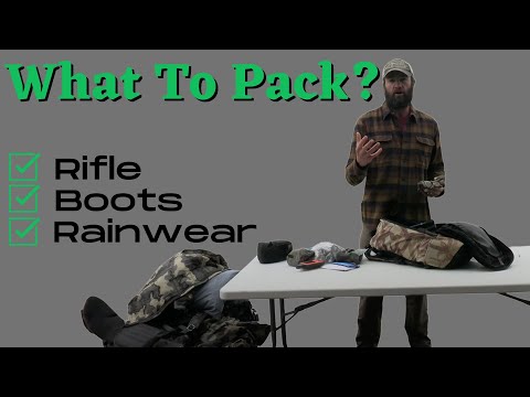 Proven Alaska Hunting Gear List, Pack Dump, and How To Pack for Airline Travel