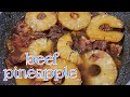 BEEF WITH PINEAPPLE | EASY RECIPE PANLASANG PINOY