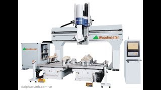 Máy gia công trung tâm cnc 5 axis 3 dao