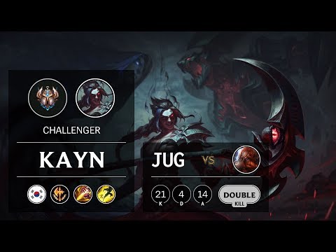 Kayn Jungle vs Gragas - KR Challenger Patch 9.18
