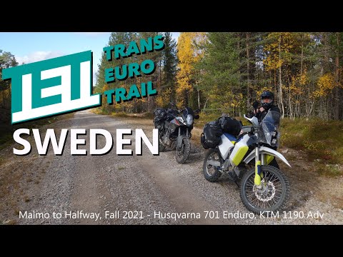 Motorcycle Adventure - TET Sweden - Malmö to Ytterhogdal