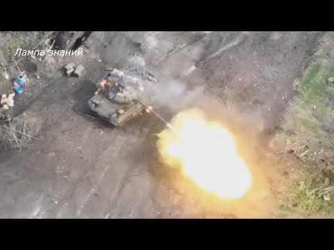 Бой танка Т-80 России против 3 гранатометчиков Украины