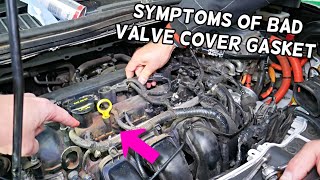 SYMPTOMS OF BAD FAILING VALVE COVER GASKET FORD C-MAX FORD FUSION LINCOLN MKZ
