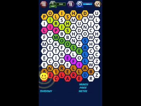 Word Search Puzzles Hexagon Video