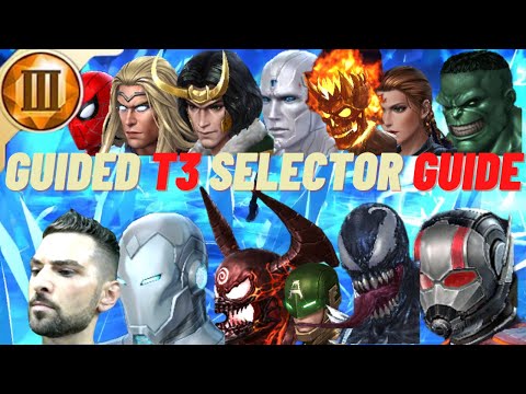 BREAKDOWN OF GUIDED QUEST WITH ALL TOONS RANKED..!! MARVEL FUTURE FIGHT