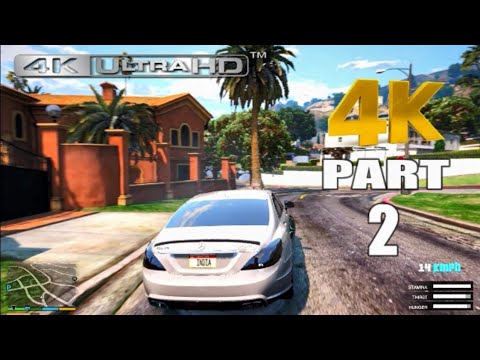 🔥Grand Theft Auto 5 🔥 4K Ultra Graphics Gameplay Part 2 - GTA 5 PC 4K 60FPS | EPIC GAMER HINDI