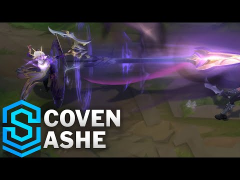 Coven Ashe Skin Spotlight - Pre-Release - League of Legends