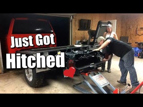 Installing Class 5 Hitch on 2022 F-350 Chassis Cab