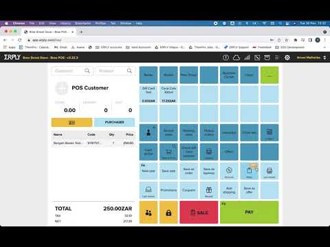 How to add notes to a sale document in ERPLY POS (Berlin)