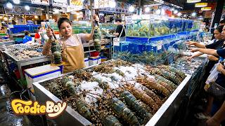 Thailand Seafood Market TOP 5 | Lobster, Shrimp, Crab & More (Full Com