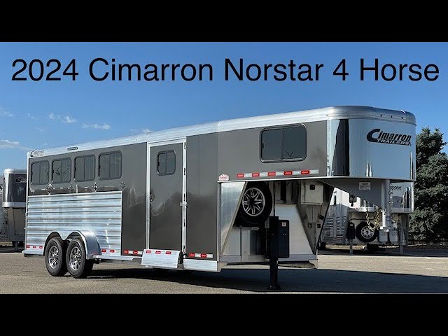 Preview image of 2024 Cimarron Norstar 4 Horse Gooseneck youtube video