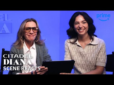 afbeelding Matilda De Angelis and Gina Gardini React to Scenes from Citadel: Diana