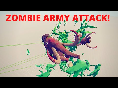 ZOMBIES vs ARMIES - Totally Accurate Battle Simulator TABS | Tiger Keyboard