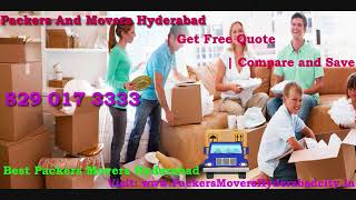 Affordable Packers and Movers Hyderabad Local Shifting Charges