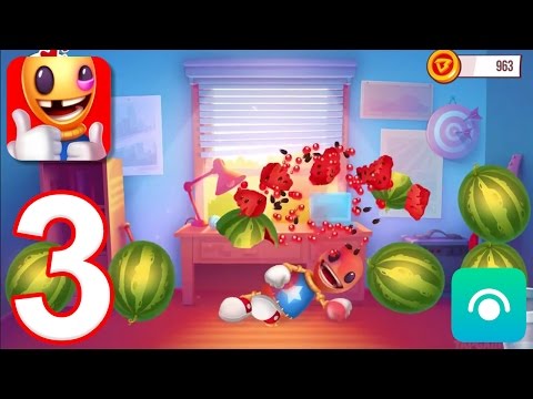 Kick the Buddyman: Origins - Gameplay Walkthrough Part 3 - Free Weapons #3 (iOS)
