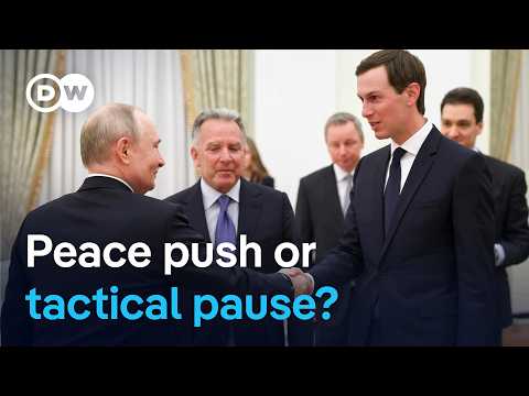 Putin pauses strikes as US envoys shuttle between Moscow and Kyiv | DW News